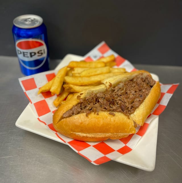 8" Steak Sandwich Meal Deal.