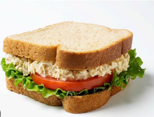White Tuna Sandwich.